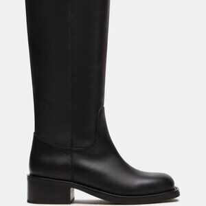 Steve Madden Riggs Black Leather